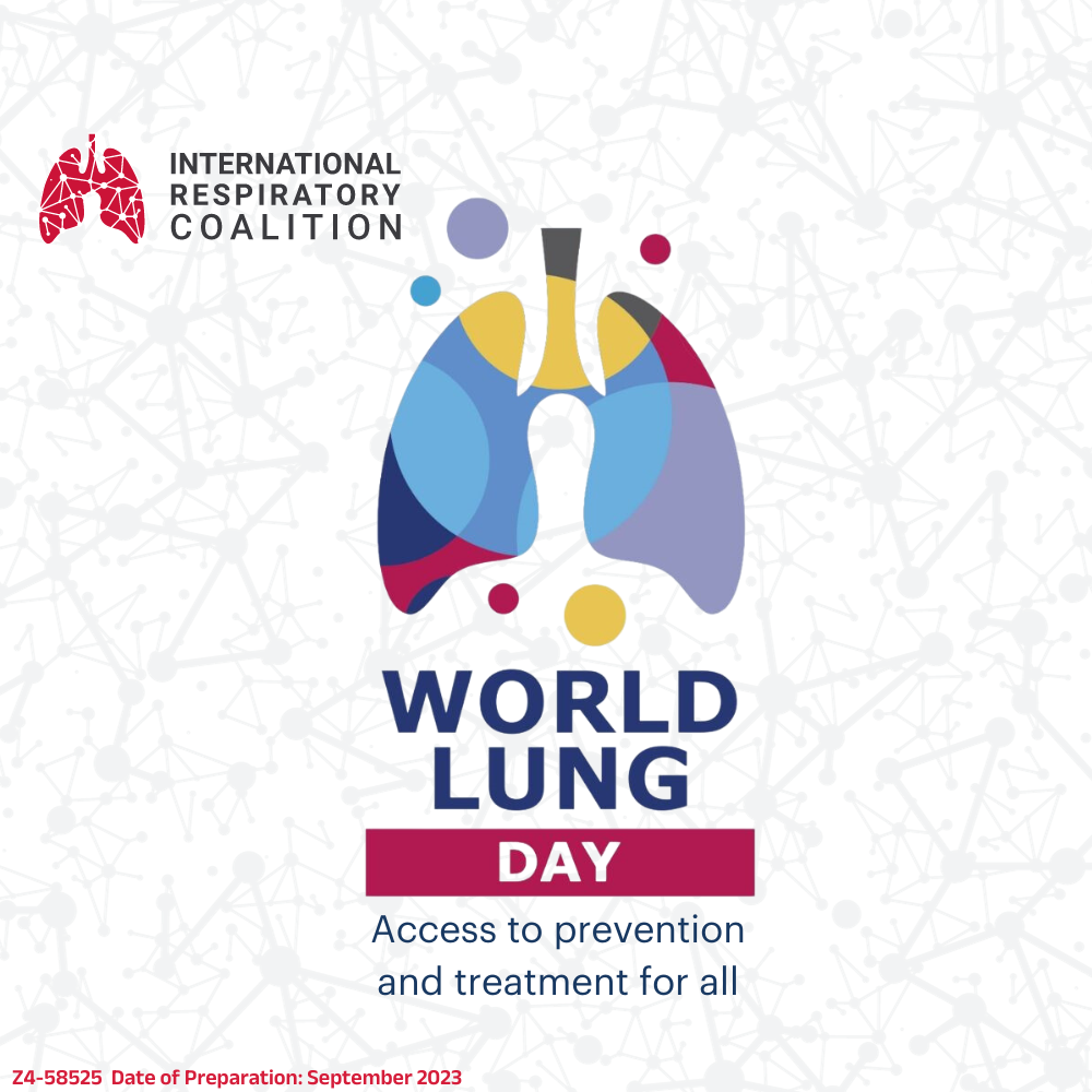 World Lung Day 2023, Access to prevention and treatment for all